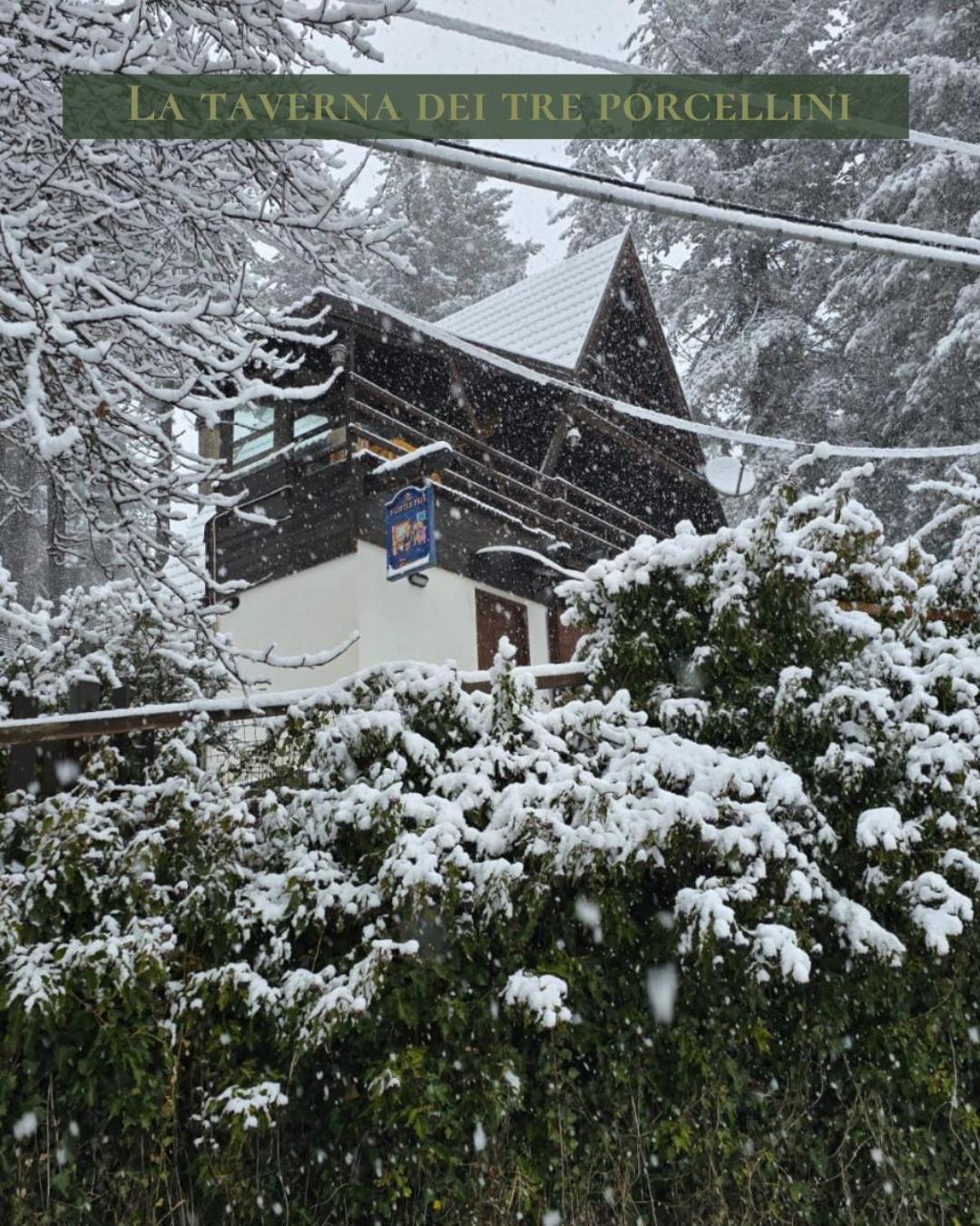 Chalet Natura La Taverna Dei 3 Porcellini Cavaliere  Екстериор снимка